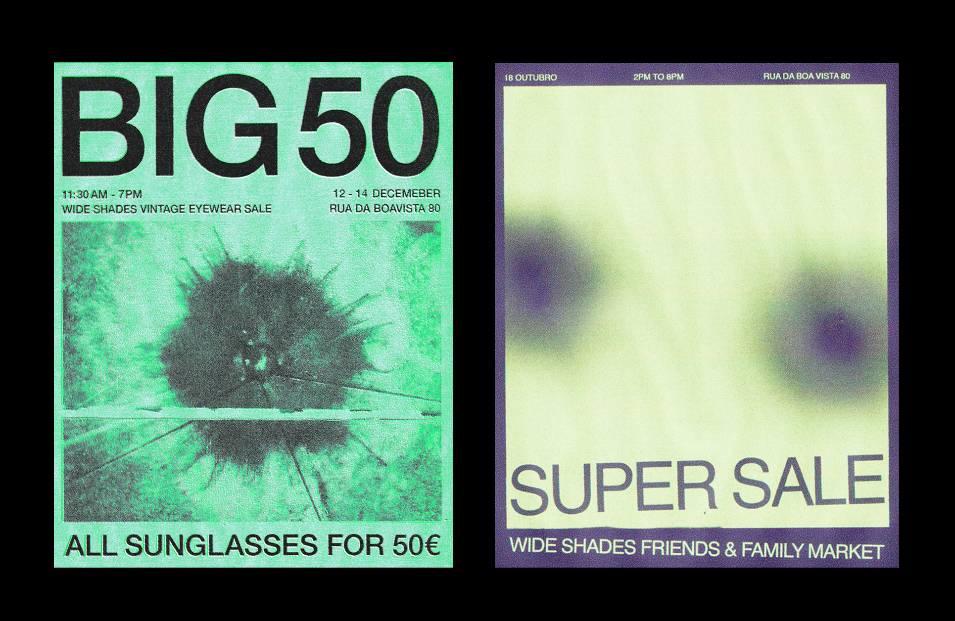 WIDE SHADES Posters