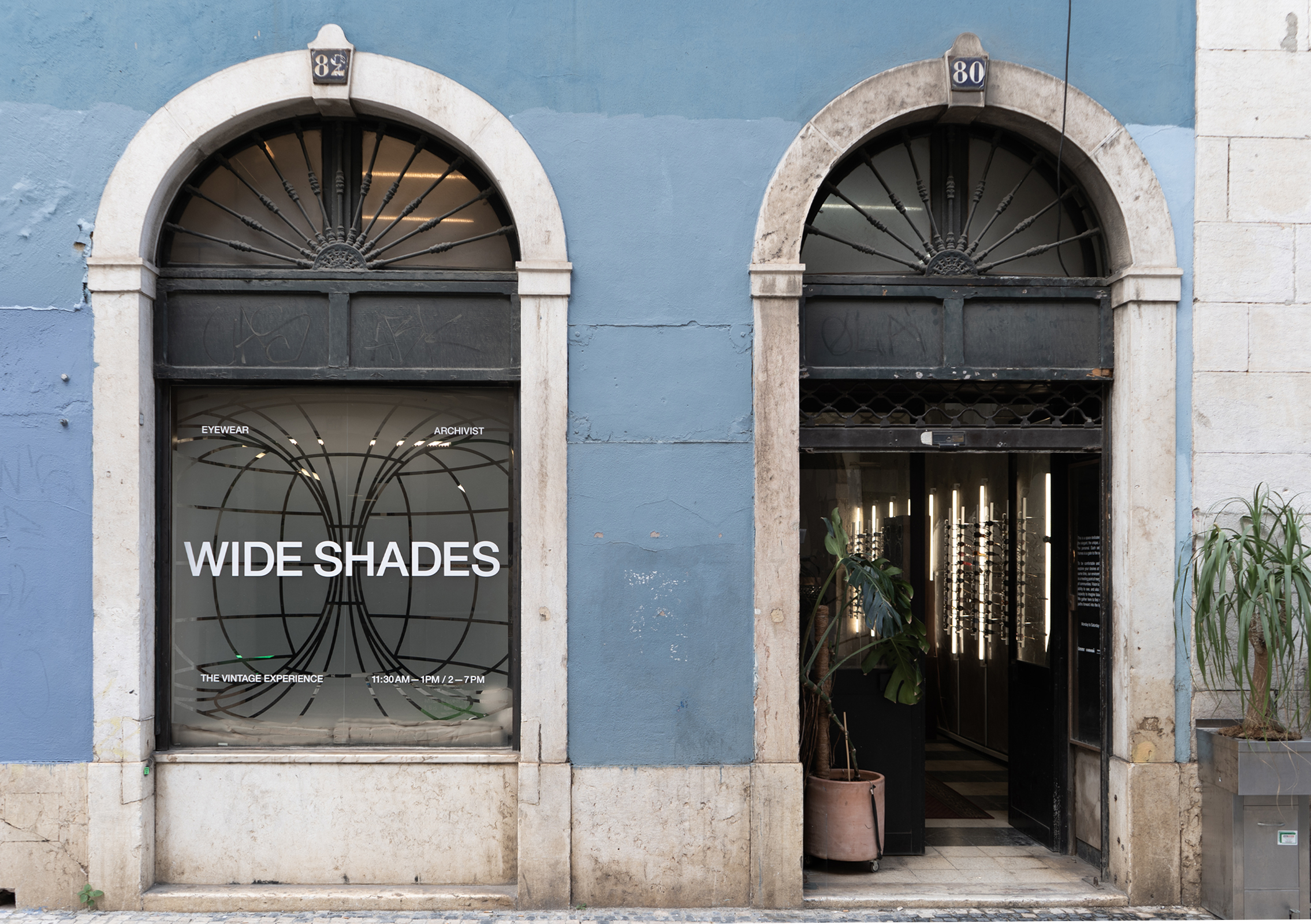 WIDE SHADES Window Display Design